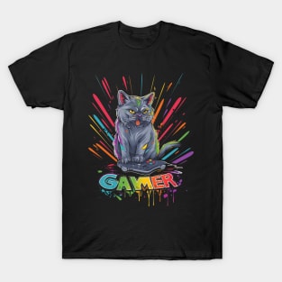 Cat LGBT Comics T-Shirt